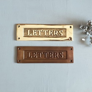 Brass Letter Plate (LEK24)