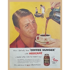 1955&#039; NESCAFE COFFEE