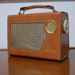Silvertone Brown Radio 