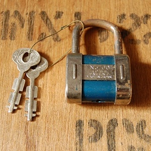 빈티지 자물쇠 &amp; 열쇠 (C)