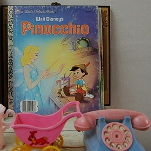 Vintage Pinocchio Book