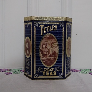 vintage tin TETLEY