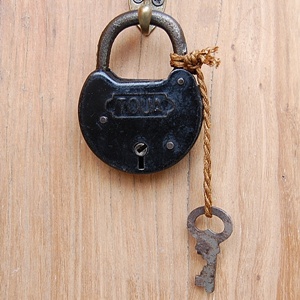 빈티지 자물쇠 &amp; 열쇠 (N) 