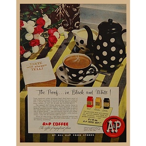1952&#039; NOV A&amp;P COFFEE