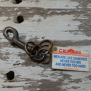 Vintage  key chain (CAL)