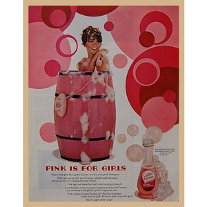 1967&#039; PINK IS FOR GIRLS