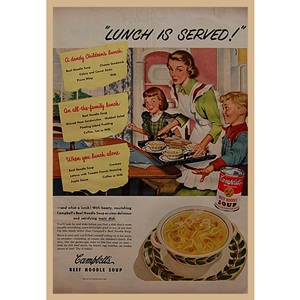 1950&#039; CAMPBELL&#039;S  BEEF NOODLE