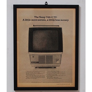 1968&#039; THE SONY 700-U TV