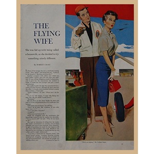 1958&#039; THE FLYING WIFE