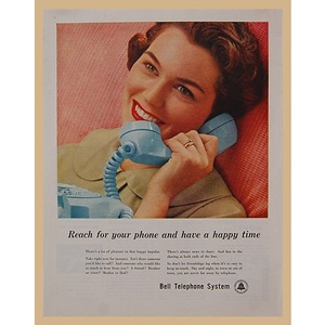 1959&#039; Bell Telephone Reach