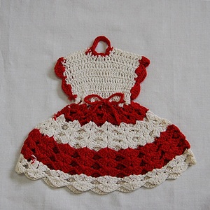 Vintage Crochet Pot Holder #26