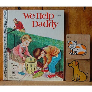 VINTAGE WE HELP DADDY BOOK