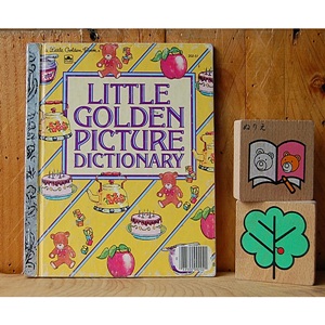 VINTAGE LITTLE GOLDEN PICTURE DICTIONARY BOOK