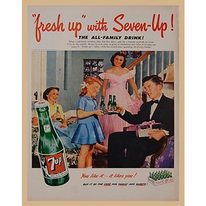 1952&#039; 7up ALL-FAMILY