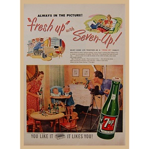 1948&#039; 7UP SEVEN-UP!