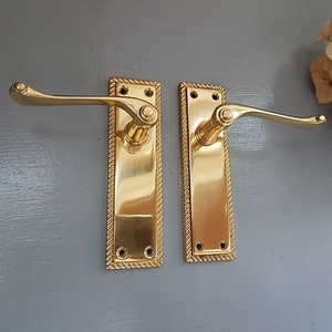 Brass Lever Handle -GE150 Pair