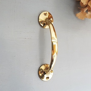 UK Brass Bow Pull Handle