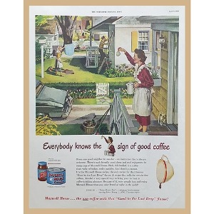 1950&#039; MAXWELL HOUSE COFFEE