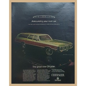 1968&#039;  The great new CHRYSLER