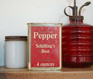 빈티지 틴스파이스 (pepper) 