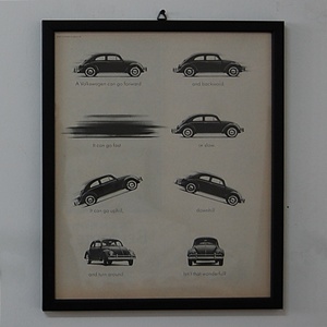 1963&#039; A Volkswagen can go forward