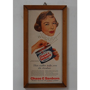 1957&#039; Chase&amp; Sanborn COFFEE#HF1
