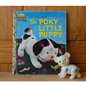 VINTAGE THE POKY LITTLE PUPPY BOOK 