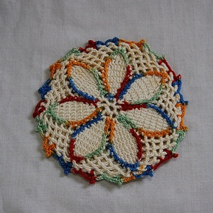 Vintage Crochet Pot Holder #28