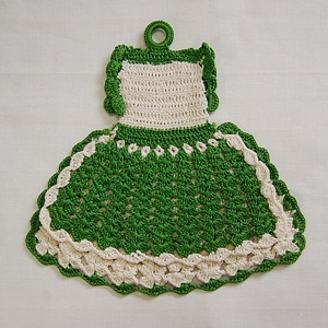 Vintage Crochet Pot Holder #16