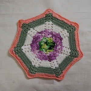 Vintage Crochet Pot Holder #13