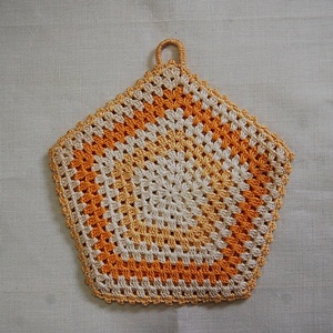 Vintage Crochet Pot Holder #9