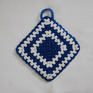 Vintage Crochet Pot Holder #6