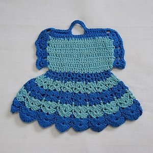 Vintage Crochet Pot Holder #5