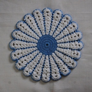 Vintage Crochet Pot Holder #4