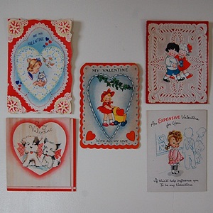 Vintage Valentine Cards #1