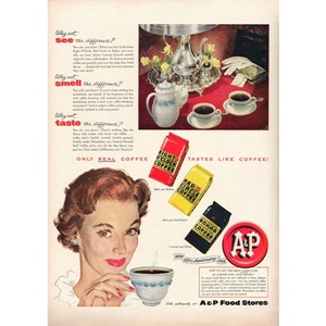 빈티지 아트포스터#27  A&amp;P (1954)