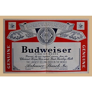 1966&#039; Budweiser GENUINE
