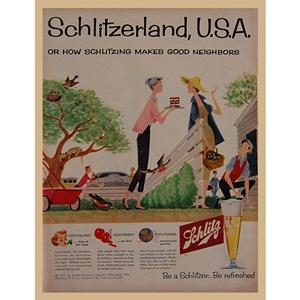 1957&#039; Schlitzerland,U.S.A.