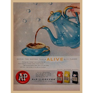 1957&#039; A&amp;P COFFEE